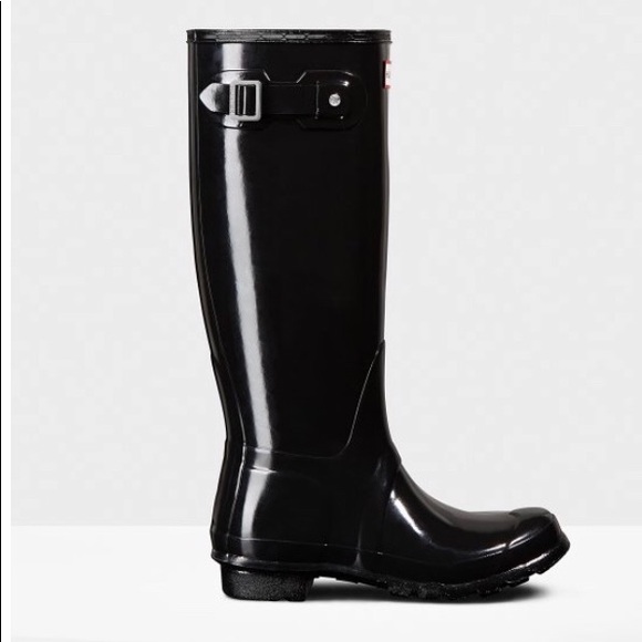 Women’s Original Tall Gloss Rain Boots - Picture 2 of 2